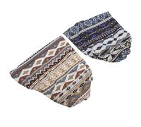 Ipetboom 2 Pezzi Di Turbanti Per Capelli In Stile Etnico Per Donna Copricapo Chemioterapico Alla Moda Copricapo Per Pazienti Oncologici Foulard Chemioterapico Per Donna Cappelli