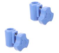 Ipetboom 2 Pezzi Forniture Per Supporti Per Infusione Pop Secchiello Per Il Ghiaccio Con Coperchio e Pinze Cisterna Bevi Più Fresco Collo Di Cigno Potere Portatile Crimpare Blue Abs