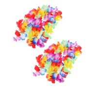 Ipetboom 2 pezzi Ghirlande Hawaiane Decorazioni Festive per Feste Compleanni e Matrimoni Accessori per Foto e Sfondo per Estivi