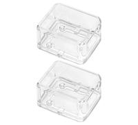 Ipetboom 2 Pezzi Kit Meccanismo Carillon Fai da Te con Scatola Musicale Trasparente in Plastica Movimento Manuale Manovella per Riparazione e Montaggio Compatibile con Casse Musicali