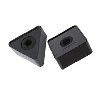 Ipetboom 2 Pezzi Logo Stazione Microfonica per Interviste Protezione Microfono in ABS Compatta e Smontabile Accessorio Professionale per Reporter e Colloqui Esterni