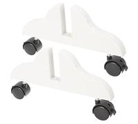 Ipetboom 2 Pezzi per Divisori da Base per Divider Room Resistente e Compatta da Piedi per Separatori e Tende Facile da Riporre e Utilizzare