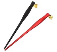 Ipetboom 2 pezzi Portapennino Calligrafia Obliquo Supporto Pennino in Resistente per Scrittura Scorrevole Pennino da Disegno e Lettering Artistico Regalo Pratico per Amanti della