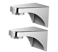 Ipetboom 2 pezzi Portasapone da Parete in Inossidabile Supporto con Ventosa per Bagno Adatto Specchi Piastrelle e Superfici Lisce Design Minimalista e Funzionale