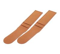 Ipetboom 2 pezzi Pz Porta Coltelli da Cucina in Pelle con Interno in Feltro Protettivo Borsa Organizer Portatile per Chef e Cuochi Professionisti Custodia per Coltelli e Utensili da Taglio