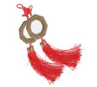 Ipetboom 2 pezzi Specchio Bagua Feng Shui con Elementi Tai Chi e Segni Cinesi Decorazione Murale Benedizione Malocchio per Casa Armoniosa