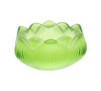 Ipetboom 2 Pezzi Vaso per Candele in Vetro a Forma di Fiore di Portacandele Decorativo Fatto Contenitore per Candele Adatto per Consacrazione Religiosa