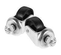 Ipetboom 2 Ruote Girevoli Asta Filettata per Cric da Pavimento 4 Tonnellate Ricambio Resistente per Sollevamento Sicuro e Manovra Agevole in Officina e Cantiere