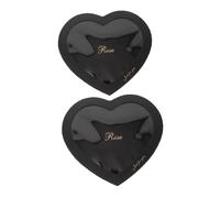 Ipetboom 2 Scatole Confezione Di Ragazze A Forma Di Testimoni Dello Sposo Scatole Sagomate Carino Floreale Nozze Fiori Black Carta