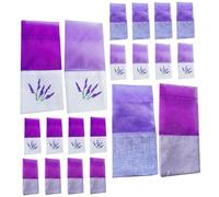 Ipetboom 20 pezzi Sacchetti Vuoti Profumati Lavanda Sacchettini in Rete e Scuro per Armadi Auto e Ufficio Borse Lavanda per Profumare Ambienti e Spazi Personali