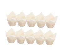 Ipetboom 200 pezzi Pirottini per Cupcake Bianca Pirottini da Forno Creativi e Pratici per Muffin e Dolci per Torte Resistenti e Sicuri per Feste e