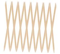 Ipetboom 200 Pezzi Pulizia Remover polacco manicure bastoncini per unghie in legno spacciatori di chiodi bastoncini per cuticole per unghie in legno di legno Cachi