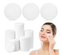 Ipetboom 200pezzi Dischetti Cotone Struccanti Spessi Tre Strati Morbidi e Delicati Cotone Naturale Per Pulizia Viso e Rimozione Trucco Uso Singolo Facili e Sicuri Per Pelli Sensibili