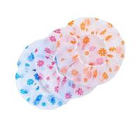 Ipetboom 20pezzi Coperchio Doccia Plastica Per Donna Cappelli Da Bagno Colorati Per Spa e Doccia Protezione Per Durante Trucco e Pulizia