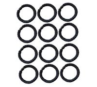 Ipetboom 20pezzi Fasce per Capelli Spesse Elastici per Coda di Cavallo Accessori per Capelli da Donna Ordinati e Lontani dal Viso