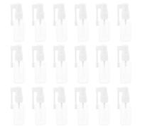 Ipetboom 20pezzi Flacone Spray Plastica Trasparente Vuoto e Ricaricabile Nebbia Fine Gradi Contenitore per Profumo da Viaggio per Oli Essenziali Pulizie e Giardinaggio