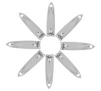 Ipetboom 20pezzi Manicure e Pedicure Tronchesino Per Unghie Metallo Con Design Pratico Per Uso Professionale e Domestico Leggero e Facile Da Trasportare