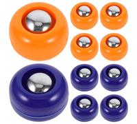 Ipetboom 20pezzi Mini Shuffleboard da Tavolo con Pucks in Pp Resistenti Accessori Completi per Gioco di Bowling e Curling Adatto Uso Interno ed Esterno per Famiglia e Feste