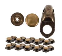 Ipetboom 20sets Ganci Per Lacci in Kit Riparazione Per Fibbie Per Scarpe Accessori Per Lacci Per Escursionismo Arrampicata e Campeggio