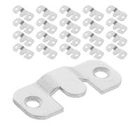 Ipetboom 24 Ganci per Quadri in Acciaio Inox con Staffa a Incastro e Viti Ganci per Montaggio a Parete per Cornici Grandi Fibbia di Collegamento Sicura per Opere D’Arte e Decorazioni