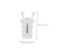 Ipetboom 24 pezzi Chiusura Bidoni Spazzatura Pulsante per Micro Interruttore per Cassonetti con Finitura Sostituzione Affidabile e Compatibile