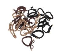 Ipetboom 24pezzi Elastici per Capelli con Fiocco Pz Braccialetti Elastici per Trecce da Donna per Capelli Ricci Spessi Carini per Tutti i Tipi di Chignon senza Danneggiare le Code