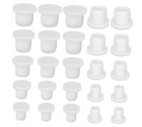 Ipetboom 25 Pezzi Tappi Silicone Riutilizzabili per Bottiglie Tappi Versatili per Condimenti per Bottiglie e Tubazioni Multiple Materiale Resistente e Facile da Usare