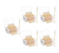 Ipetboom 2500pezzi Cotton Swabs Precisioni Per Pulizia Orecchie Make-up e Tastiere Tamponi Lunghi Con Punte Affilate Per Applicazioni Dettagliate