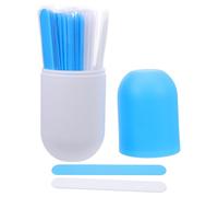 Ipetboom 26 Pezzi Abbassalingua in 26 Pezzi Bordo Arrotondato, Strumenti per Esami Pediatrici e Cliniche, Forniture Mediche per Addestramento Orale e Raschietto Lingua Igienico