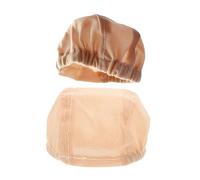 Ipetboom 2pezzi Accessori per Bambole di Retine per Parrucche di Bambole Cappelli Decorativi Kit per Creazione di Retine per Intrecciare Liner Stili da Sweet Lolita Dark Night