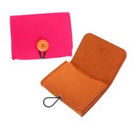 Ipetboom 2pezzi Borsa Per Olio Essenziale Portatile Organizer in Fibra Chimica e Feltro Custodia Da Viaggio Per Bottiglie Piccole Protezione e Organizzazione Pratica Per Essenziali