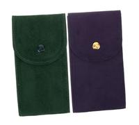 Ipetboom 2pezzi Borsa per Orologi Portatile Custodia da Viaggio Piccolo Astuccio per Orologi Meccanici Design Semplice e Pratico