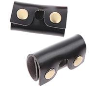 Ipetboom 2pezzi Copri-testina in Pelle Per Testine Di Rasoio Custodia Protettiva Per Testina Da Accessori Per Rasoi Manuali Resistente e Leggero