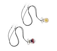 Ipetboom 2pezzi Cordino Portatile per Apparecchi Acustici Clip Anti-smarrimento Comodo Accessorio per Auricolari Resistente e Utile per Adulti e Ragazzo Ragazza Ragazza