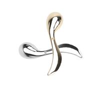 Ipetboom 2pezzi Cucchiaio Per Crema Viso in Lega Mini Spatola Per Massaggio e Dosaggio Preciso Design Ergonomico e Colori Luminosi Per Trucchi Da Viaggio