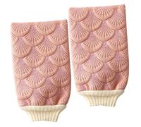Ipetboom 2pezzi Doccia Esfolianti Rosa Muffole Per Bagno Due Rimuovi e Morta Accessori Per La Del Per Tutti Tipi