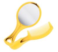 Ipetboom 2pezzi e Pettine Portatile Con Piccolo Per e Acconciatura Design e Accessorio Per e