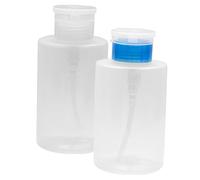 Ipetboom 2pezzi Flacone Da Viaggio Pressione Ricaricabile Erogatori Di Liquidi Pressione Flaconi Vuoti Contenitori Per Liquidi Erogatori Di Solvente Per Smalto Flacone Per Manicure