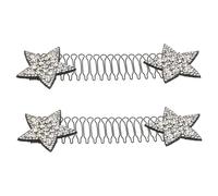 Ipetboom 2pezzi Forcine u Per Invisibili Motivi Stella Accessori Per Styling Dei Adatti Diversi Tipi Di Acconciature Facile Da Applicare e Rimuovere