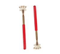 Ipetboom 2pezzi Grattaschiena Estensibile Inossidabile Massaggiatore Portatile Per Rimuovere Prurito Schiena Design e