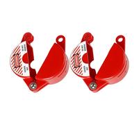 Ipetboom 2pezzi Serratura Di Sicurezza Per Valvola Scrocco Blocco Valvola Esterno Clip Di Bloccaggio Dispositivo Di Bloccaggio Per Rubinetti Industriali e Serbatoi