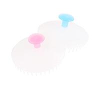 Ipetboom 2pezzi Shampoo Brush Massaggiatore Scalp Massage Per Donna Strumento Per Lavaggio Accessorio Per Dei Design Ergonomico e Facile Da Usare