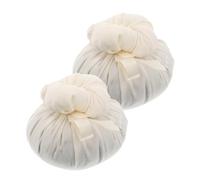 Ipetboom 2pezzi Spa Ball Con Erbe Naturali Per Massaggio Rilassante Palla Massaggio Portatile Per Collo e Schiena Riutilizzabile Per Benessere Domestico Aroma Terapeutico Naturale