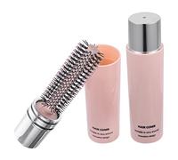 Ipetboom 2pezzi Spazzola Rullo Antistatica per Capelli da Viaggio per Asciugatura e Styling dei Capelli Adatta per Bagnati e Asciutti