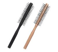 Ipetboom 2pezzi Spazzole Per Asciugatura Dei Spazzola Rotonda Legno Per Styling Pettine Per Ricci e Spessi Di Spazzole Per Uso Domestico