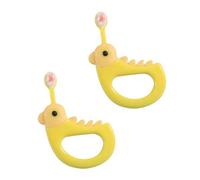 Ipetboom 2pezzi Spazzolini Per Ragazzo Ragazza Con Setole Morbide Spazzolini Da Denti Per Igiene Orale Design Divertente e Manico Antiscivolo Facili Da Trasportare Perfetti Per Ragazzi e