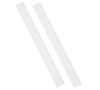 Ipetboom 2pezzi Striscia in Gomma Per Tergivetro Ricarica in Gomma Ricambio Per Tergivetro in Vetro Facile Installare e Resistente All Usura