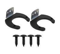 Ipetboom 2pezzi Supporto per Microfono in Durevole Gancio da Parete per Microfono Wireless Supporto per Domestico Portatile e Pratico per Casa