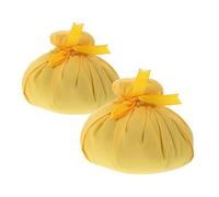 Ipetboom 2pezzi Thai Herbal Massage Balls for Eye and Face Care Portable Herbal Compress Pouches for Soothing Warmth Therapy and Relaxation at Home