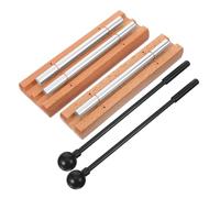 Ipetboom 2sets Campane Mano Per Meditazione Strumenti Musicali Percussione Per Yoga Pratiche Mindfulness e Concerti Set Chimes Con Mazzuolo Per Amanti Della e Celebrazioni